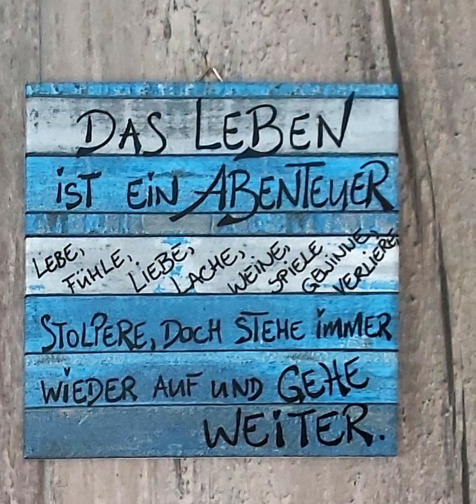 Das Leben ist ein Abenteuer Bilder Meer